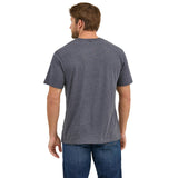 MENS WRANGLER YEAR ROUND SHORT SLEEVE T SHIRT - CHARCOAL HEATHER