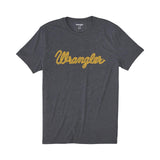 MENS WRANGLER YEAR ROUND SHORT SLEEVE T SHIRT - CHARCOAL HEATHER