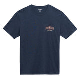 MENS WRANGLER SHORT SLEEVE GRAPHIC CODY JOHNSON T SHIRT - BLACK IRIS