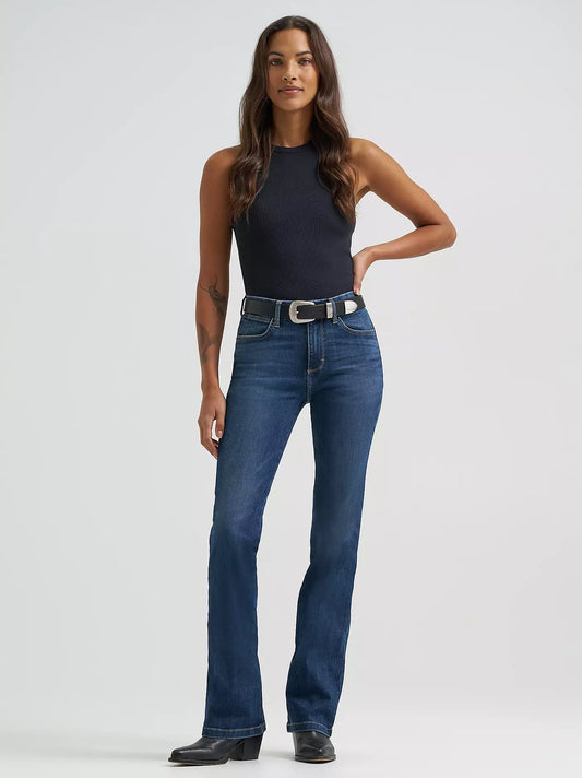 WRANGLER WOMEN'S BESPOKE HIGH RISE BOOTCUT JEAN - LACEY