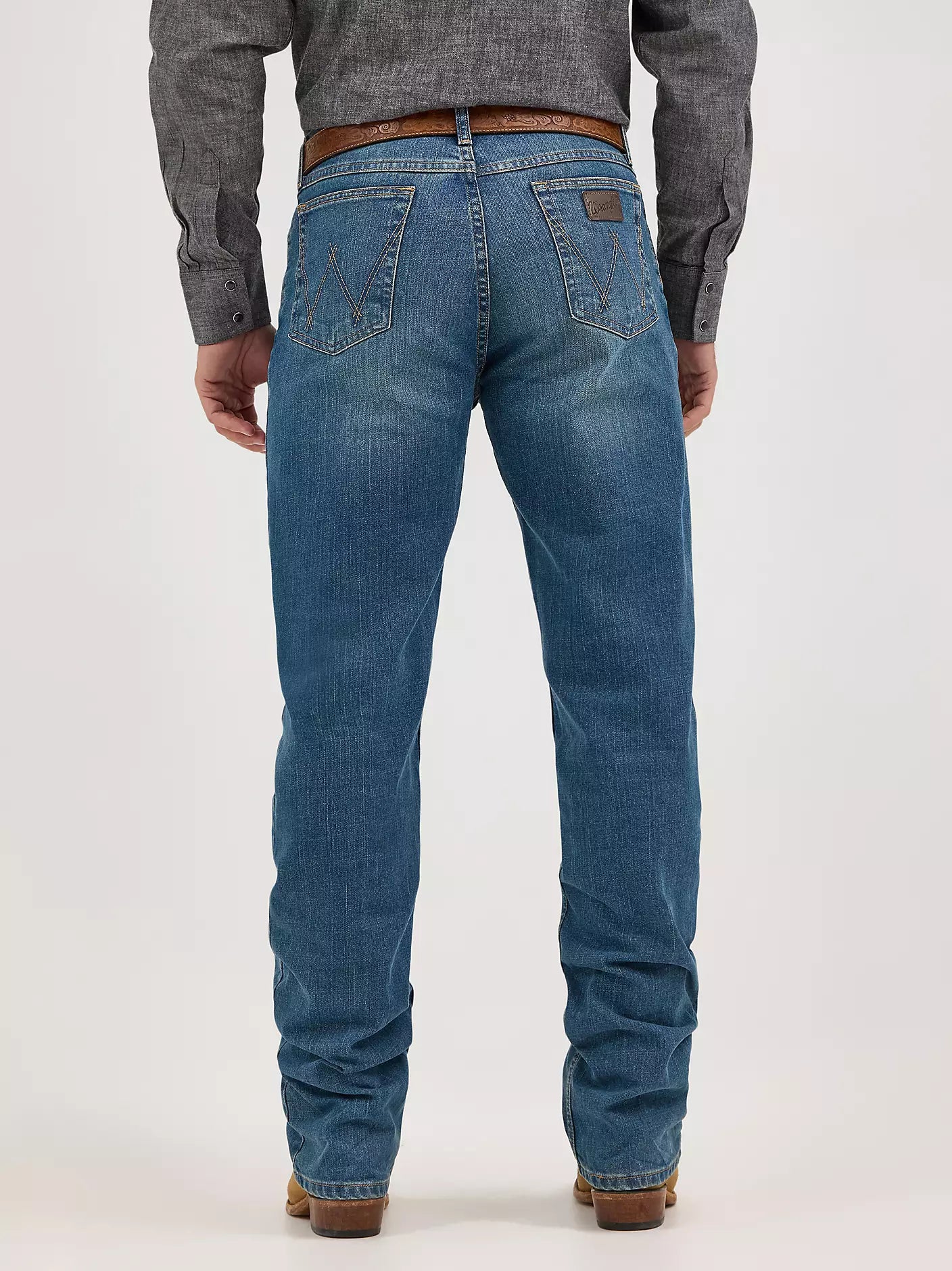 MEN'S WRANGLER CODY JOHNSON 20X ADVANCED COMFORT 01 COMPETITION RELAXED FIT JEAN - BLUE STONE