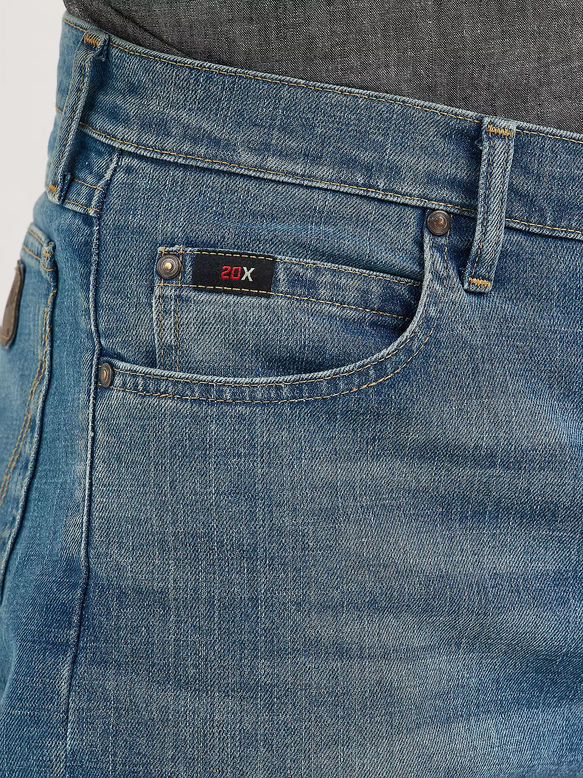 MEN'S WRANGLER CODY JOHNSON 20X ADVANCED COMFORT 01 COMPETITION RELAXED FIT JEAN - BLUE STONE