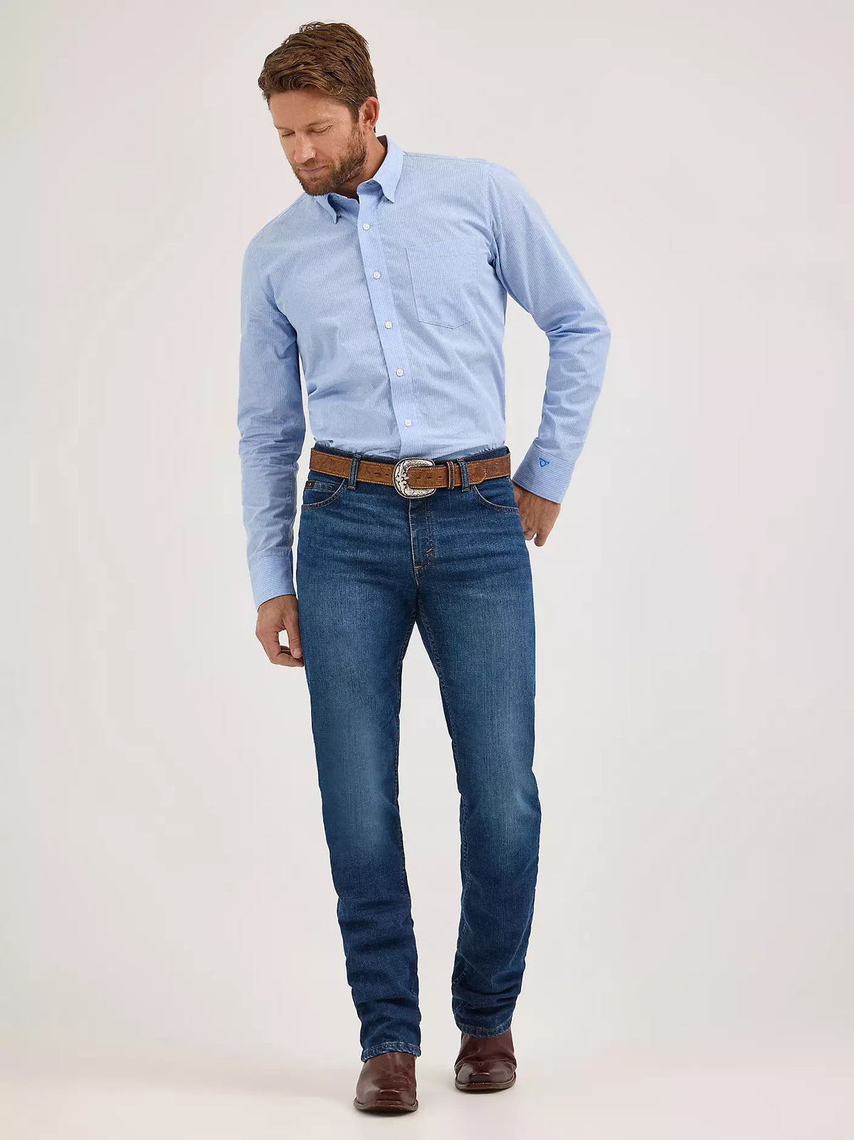 MEN'S WRANGLER CODY JOHNSON 20X ADVANCED COMFORT 02 COMPETITION REGULAR FIT JEAN - MOONLIGHT