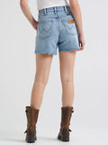 WOMEN'S WRANGLER® MID-LENGTH COWBOY SHORT - BLISSFUL