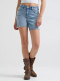 WOMEN'S WRANGLER® MID-LENGTH COWBOY SHORT - BLISSFUL