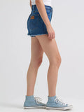 WOMEN'S WRANGLER® COWBOY SHORT HIGH RISE SHORTS - JUNIPER