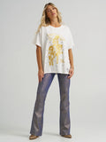 WRANGLER X LAINEY WILSON GLITTER FLARE JEAN