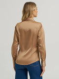 WRANGLER X LAINEY WILSON GLAM SATIN WESTERN SNAP SHIRT
