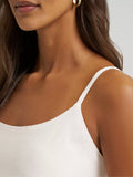 WRANGLER WOMEN'S WRANGLER STRAPPY TIERED DRESS - WHITE