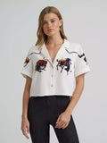WOMEN'S LAINEY WILSON X WRANGLER CAMP SHIRT