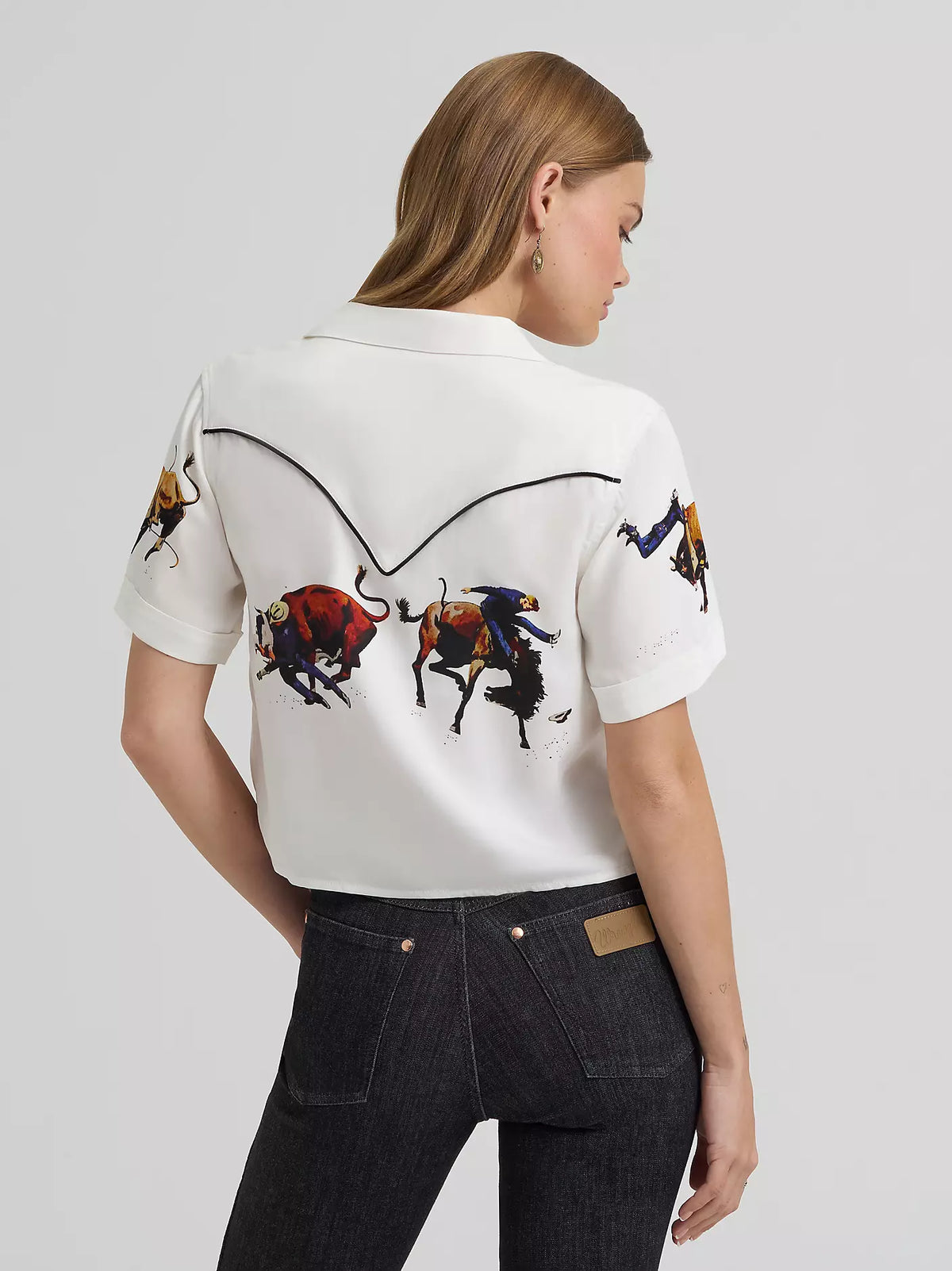 WOMEN'S LAINEY WILSON X WRANGLER CAMP SHIRT