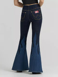 WOMEN'S LAINEY WILSON X WRANGLER FLAME PULL ON BELL BOTTOMS