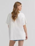 WOMEN'S LAINEY WILSON X WRANGLER GIDDY UP TEE - WHITE
