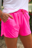 SOLID NEON PINK EVERYDAY SHORTS