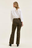 JUDY BLUE HIGH WAIST BOOTCUT LEOPARD PRINT JEANS