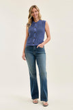 JUDY BLUE MID RISE ALEX BOOTCUT JEAN - DARK STONE