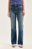 JUDY BLUE MID RISE ALEX BOOTCUT JEAN - DARK STONE