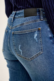 JUDY BLUE HIGH RIGID MAGIC BILLIE BOYFRIEND CLASSIC STONE JEANS
