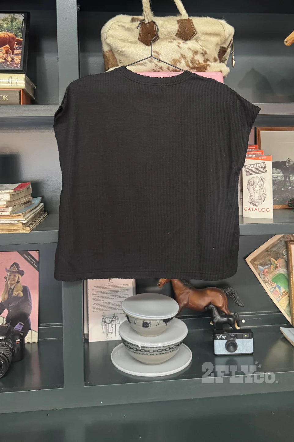 MESA RATTLER TOP - BLACK