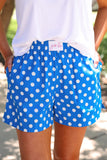 EASY WIN POLKA DOT BOXER SHORTS - BLUE