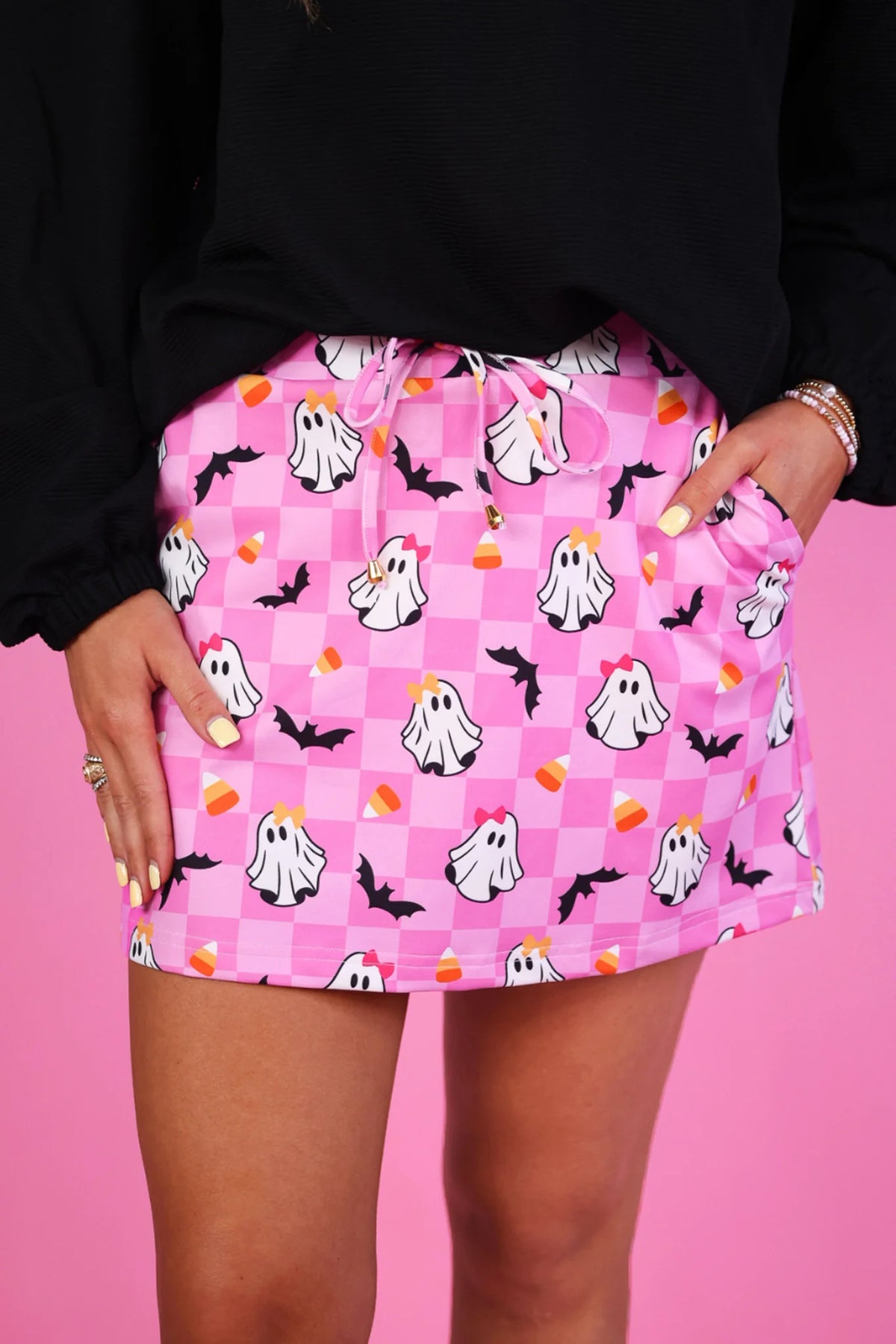 CHECKERED GIGI THE GHOST SKORT
