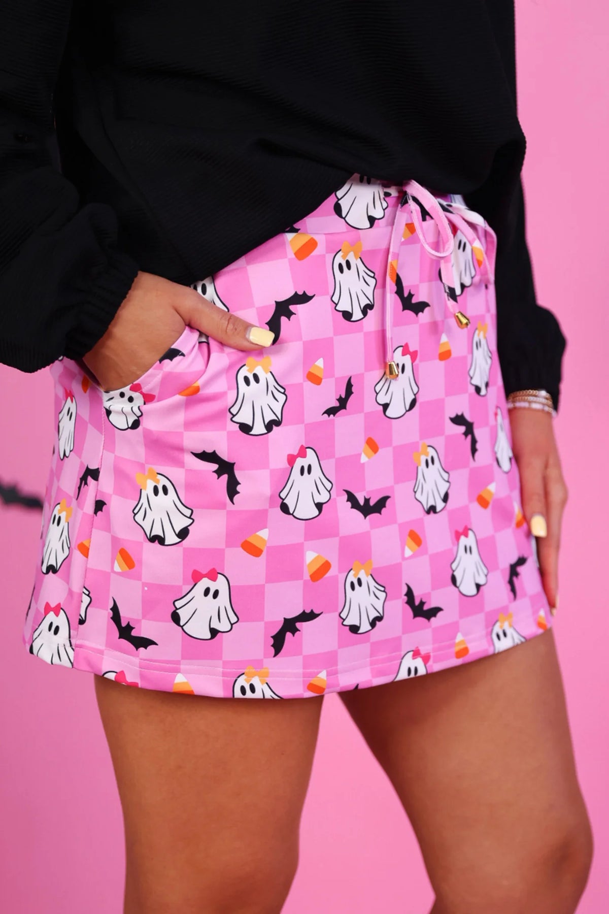 CHECKERED GIGI THE GHOST SKORT