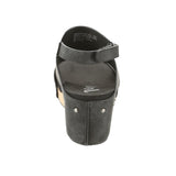 VERY G WOMEN'S WALLY TOOLED SANDAL - BLACK