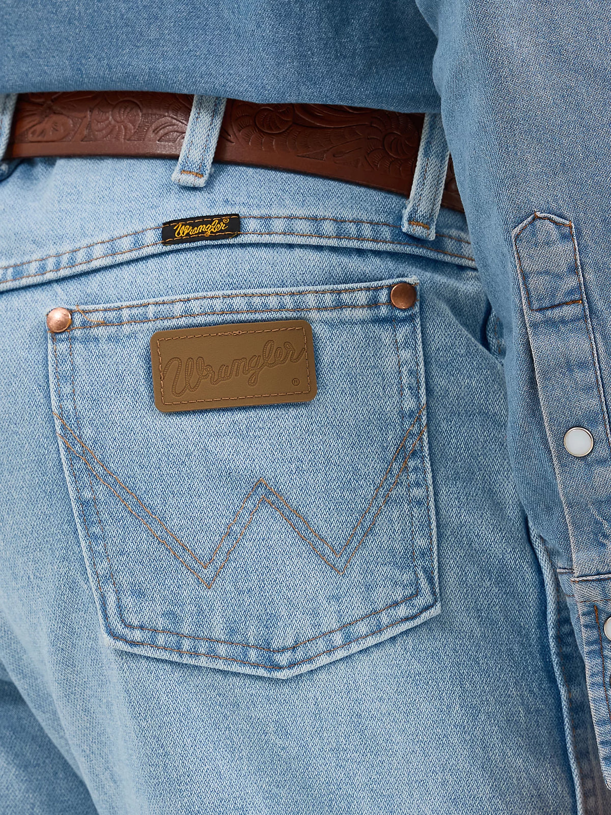 MEN'S WRANGLER COWBOY CUT® ORIGINAL FIT JEAN - BLEACH