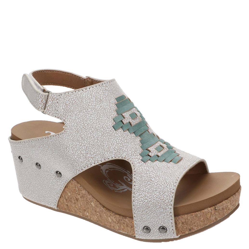 VERY G WOMEN'S HANA WEDGE TURQUOISE