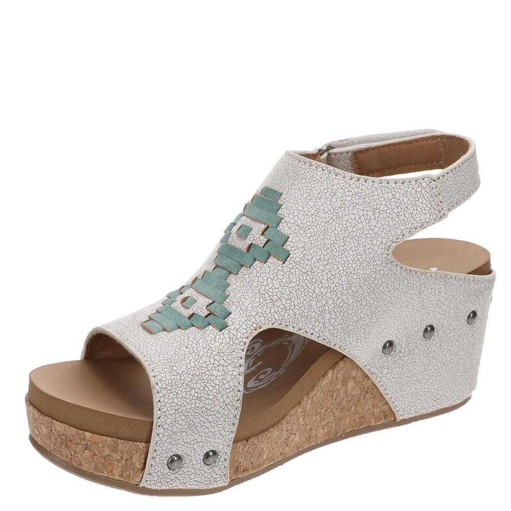 VERY G WOMEN'S HANA WEDGE TURQUOISE