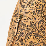 AMERICAN DARLING SLING HAND TOOLED LEATHER BAG - ADBG1443A