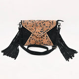 American Darling Envelope Beautifully Hand Tooled Genuine Leather women handbag - adbg1821