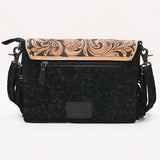 American Darling Envelope Beautifully Hand Tooled Genuine Leather women handbag - adbg1821