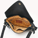 American Darling Envelope Beautifully Hand Tooled Genuine Leather women handbag - adbg1821