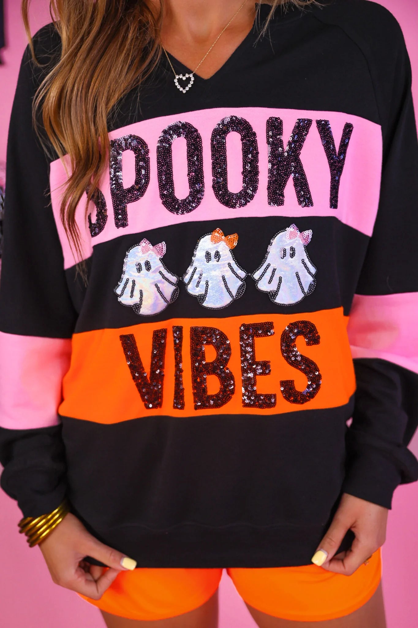 GIGI SPOOKY VIBES PULLOVER