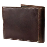 ARIAT BIFOLD PASS CASE STYLE MENS WALLET PATCH BROWN