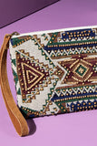 Handmade Cairo Ethnic Pattern Clutch