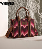 Wrangler Southwestern Pattern Dual Sided Print Concealed Carry MINI Tote - Pink