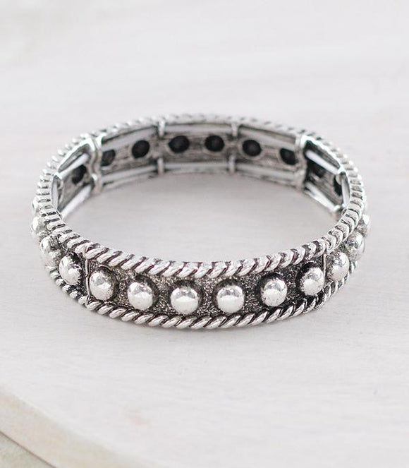 Western Bubble Concho Bracelet