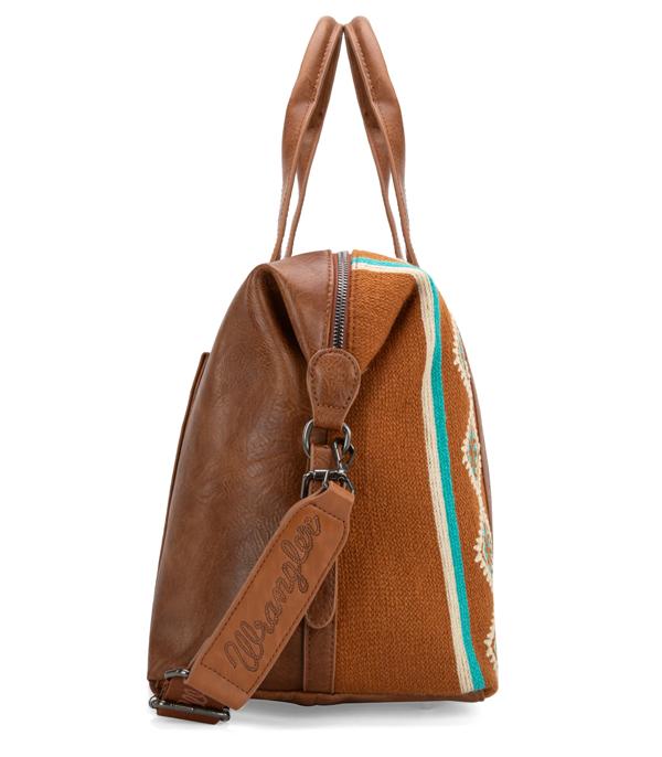 Wrangler Southwest Knitted Duffle Bag