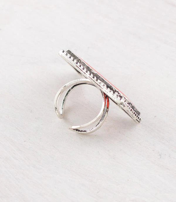 WESTERN RED COWBOY KILLER RING