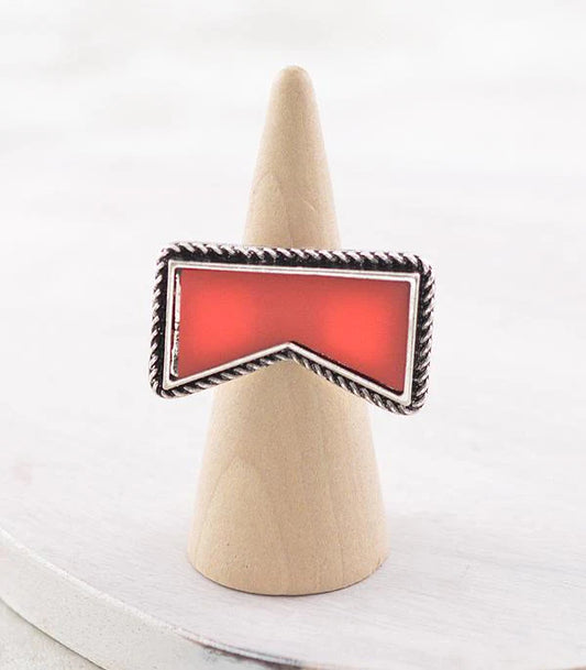 WESTERN RED COWBOY KILLER RING