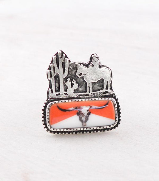 WESTERN STEER HOOK RING