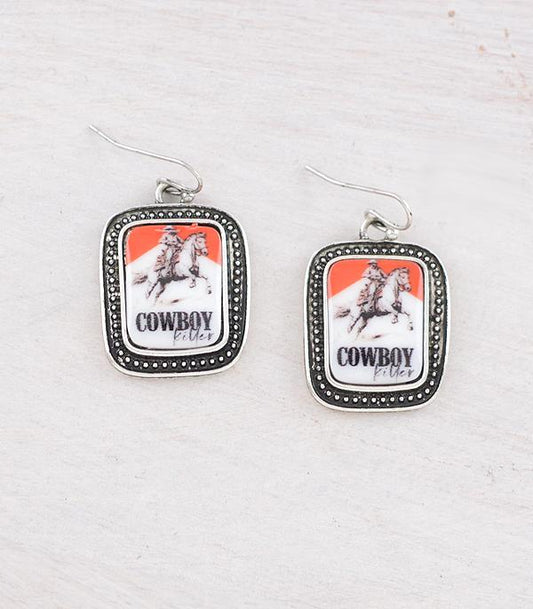 WESTERN COWBOY KILLER EARRINGS