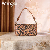 WRANGLER LIGHT LEOPARD PRINT SHOULDER BAG