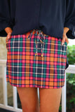 PATTEREND IN PLAID SKORT
