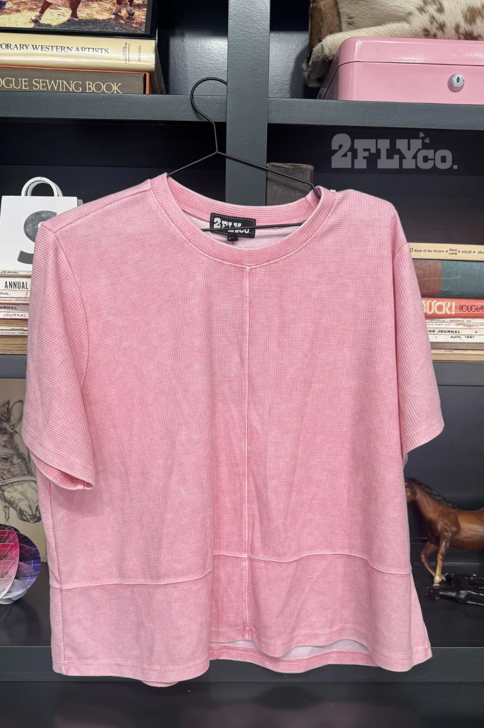 WESTERN CLASSIC TOP - BLUSH