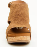 VERY G WOMEN'S WALLY TOOLED SANDAL - TAN