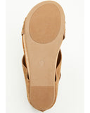 VERY G WOMEN'S WALLY TOOLED SANDAL - TAN