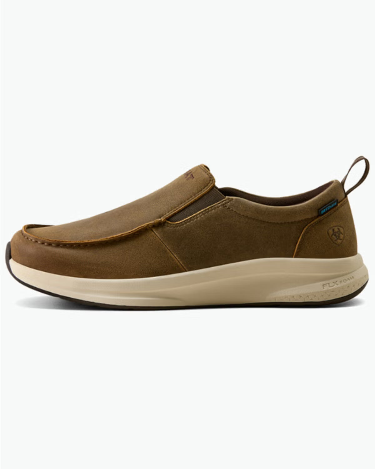 ARIAT MENS BUCKEYE  SLIP ON H2O - BROWN BOMBER